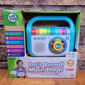LeapFrog Let's Record! Music Player New In Box